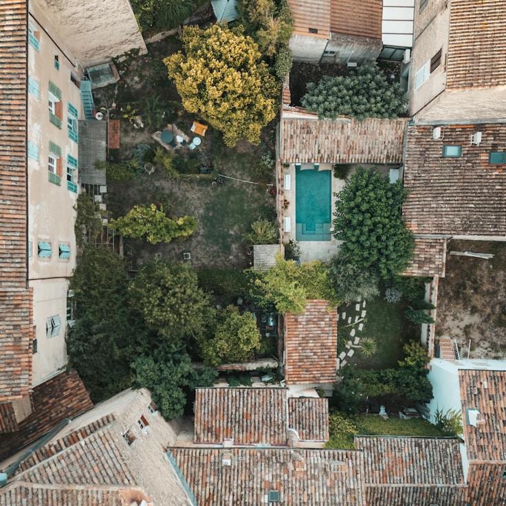 Kids playground area in Spain